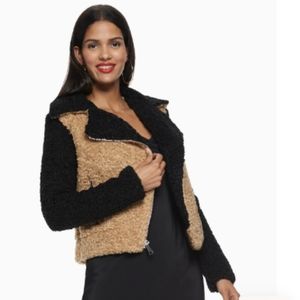 Nine West Sherpa Bomber Jacket